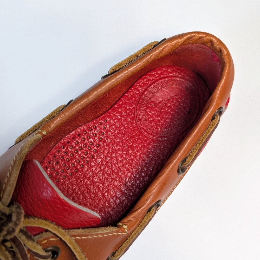 Vintage 1990s Dooney & Bourke Boat Shoes Rarer Variation - Picture 9 of 12